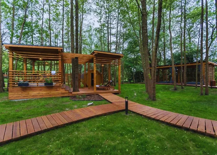 Baltic Park - Raj Dla Rodzin Z Dziecmi - Z 2 Sypialniami Atrakcje Dla Dzieci Hytte Niechorze